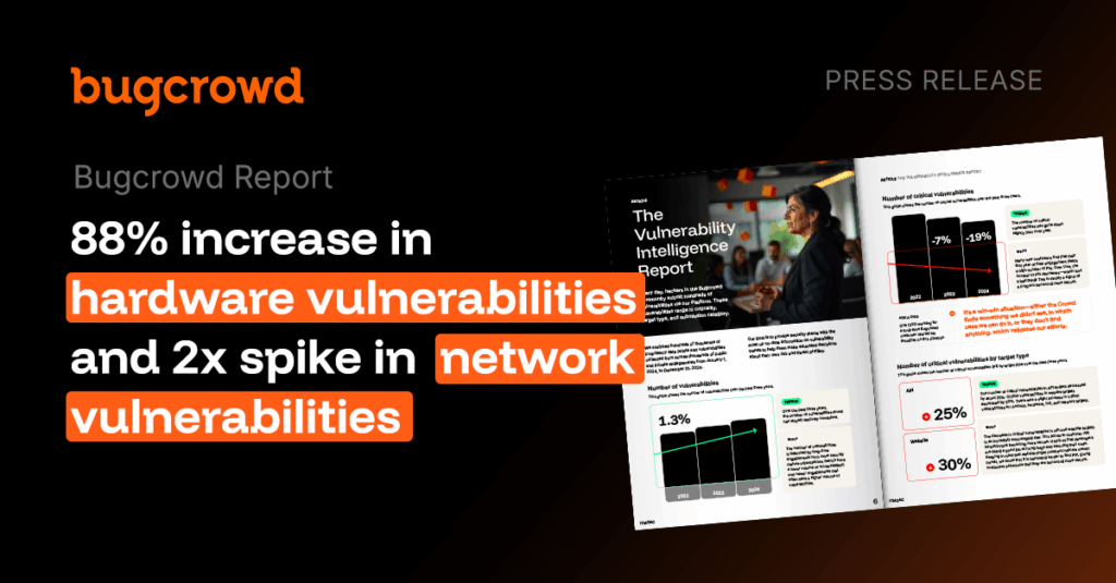 Bugcrowd reports an 88% increase in hardware vulnerabilities and a 2x spike in network vulnerabilities, 2025 CISO Report reveals
